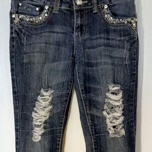 BLUE REPUBLIC Distressed Jeans Sz 7